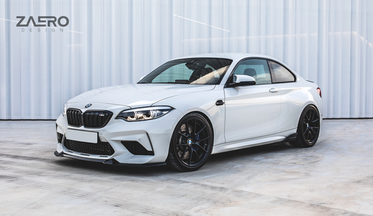 BMW M2 Competition F87 EVO-S Gloss Black Front Splitter