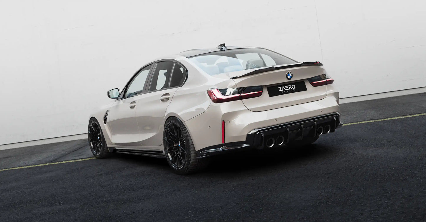 EVO-S Rear Spoiler Lip for BMW 3-Series G20 & M3 G80